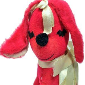 RARE HTF Vintage Commonwealth Red Puppy Dog 8.5in.